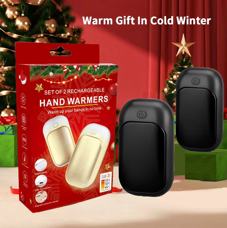 Ninthwave Magnetic Hand Warmers – Rechargeable 2-Pack