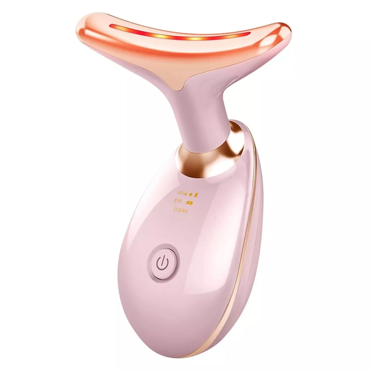 Ninthwave Neck & Face LED Massager – 7-Color Light, Warm Therapy, 3 Massage Modes